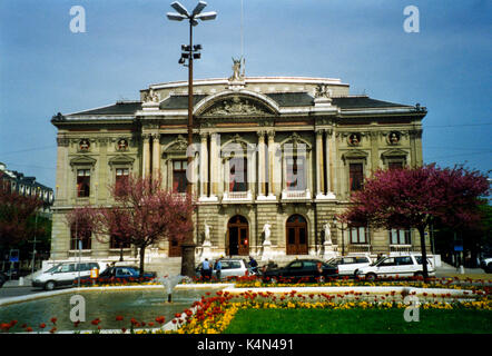 Opera House, Ginevra, Svizzera. Esterno. Fotografia di N L Foto Stock