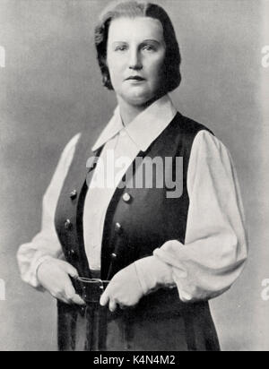 Kirsten Flagstad come Leonore nel Beethoven 's Fidelio. Soprano norvegese 1895-1962. Foto Stock