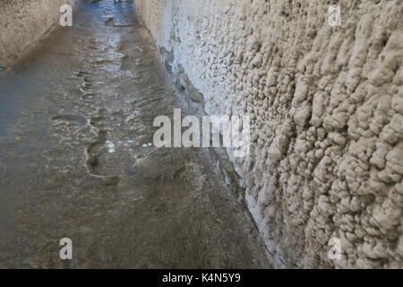 Interno della salina turda miniera di sale di turda, Romania. Foto Stock