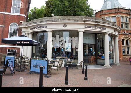 Caffe Nero coffee shop in Poole Foto Stock