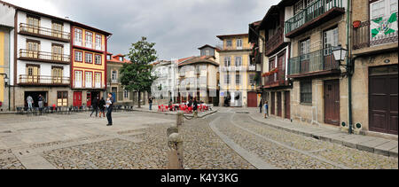 Centro storico di Guimarães, patrimonio dell'umanità dell'UNESCO. Portogallo Foto Stock