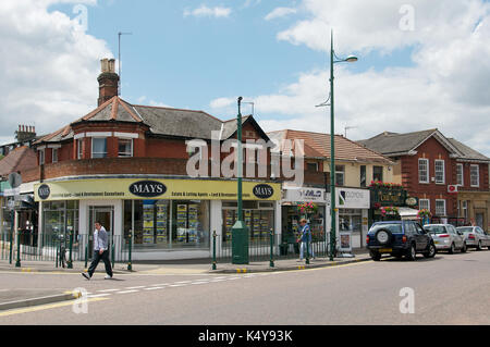 Seamoor strada in westbourne, Poole, Dorset Foto Stock