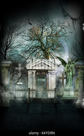 Haunted Storia New Orleans French Quarter Foto Stock