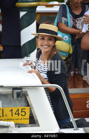 Venezia, Italia. 07Th Sep, 2017. 74a Mostra del Cinema di Venezia 2017, celebrità arrivi. Nella foto: serena rossi credit: indipendente photo agency srl/alamy live news Foto Stock