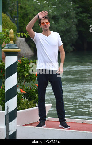 Venezia, Italia. 07Th Sep, 2017. 74a Mostra del Cinema di Venezia 2017, celebrità arrivi. Nella foto: Giampaolo morelli credit: indipendente photo agency srl/alamy live news Foto Stock