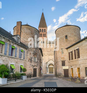Abbazia di Tournus, Francia Foto Stock