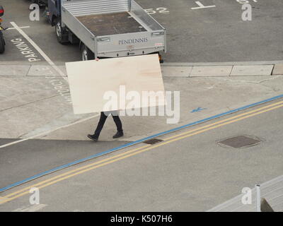 Pendennis Shipyard Cornwall Regno Unito Foto Stock