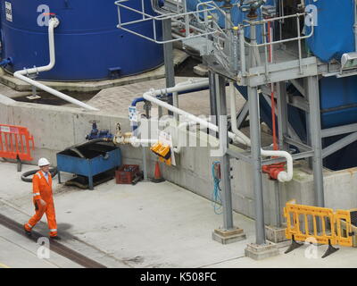 Pendennis Shipyard Cornwall Regno Unito Foto Stock