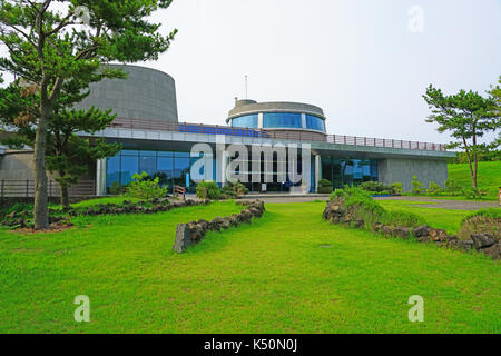 Le figlie del mare haenyeo museo sulla famosa sub femmina su Jeju Island in jeju speciale provincia amministrativa in Corea del Sud Foto Stock