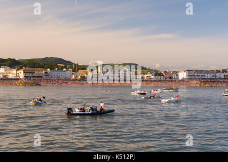 Sidmouth, Devon, Regno Unito Foto Stock