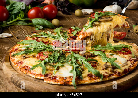 pizza italiana Foto Stock