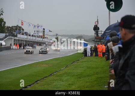 Goodwood 8 sett 2017 Foto Stock