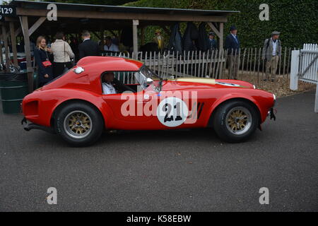 AC Cobra; Goodwood 8 sett 2017 Foto Stock