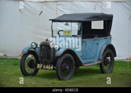 Austin Seven Tourer; visualizzazione statica; Goodwood 8 sett 2017 Foto Stock