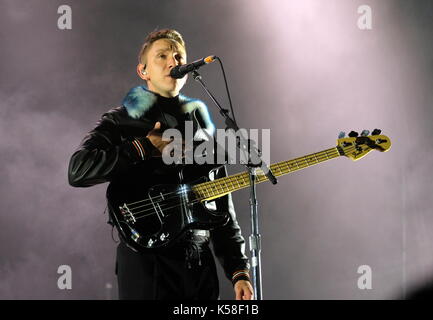 Lulworth, Dorset, Regno Unito. 8 Sep, 2017. bestival il giorno 2 - xx in esecuzione al bestival, lulworth, dorset 8 settembre 2017, uk credit: Dawn fletcher-parco/alamy live news Foto Stock