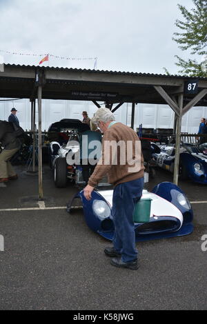 Goodwood 8 sett 2017 Foto Stock