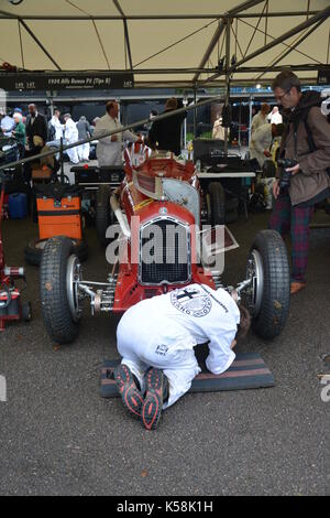 Goodwood 8 sett 2017 Foto Stock