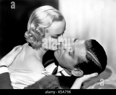 Nessun UOMO DEL suo film Paramount Pictures del 1932 con Carole Lombard e Clark Gable Foto Stock