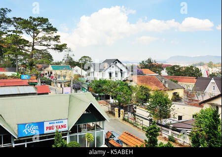 Da Lat,Vietnam - Feb 22,2015: Da Lat paesaggio urbano d'estate,Vietnam. Foto Stock