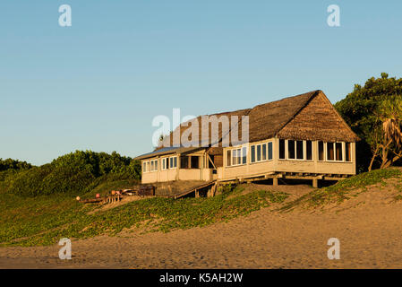 Beach Lodge, Manakara, Madagascar Foto Stock