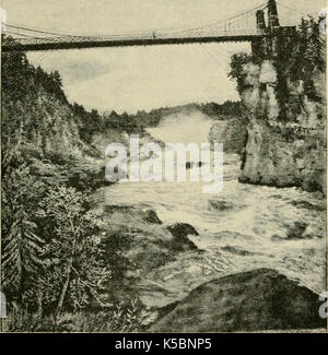 'Own East LATCH Strings; o Seashore, laghi e montagne vicino alla ferrovia di Boston e Maine. Descrittivo della regione turistica del New England' (1887) Foto Stock