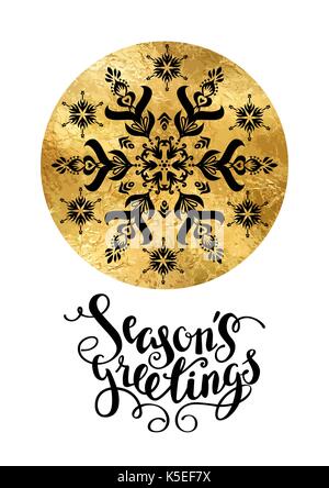 I migliori auguri di Buon Natale Natale carta Illustrazione Vettoriale