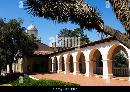 San Diego, Stati Uniti d'America - luglio 30,2013:casa de estudillo nella vecchia san diego città. storica casa adobe e cupola costruita nel 1827. Foto Stock