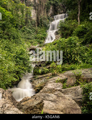 Huay keaw cascata, il Doi Suthep-pui national park, Chiang Mai, Thailandia Foto Stock