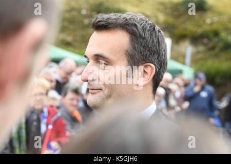 Riunione di Brachay di Marine LEPEN Foto Stock
