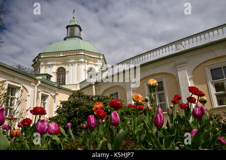 Lomonosov, Russia - 22 maggio: grand il Palazzo Mensikov in lomonosov, Russia il 22 maggio 2017 Foto Stock