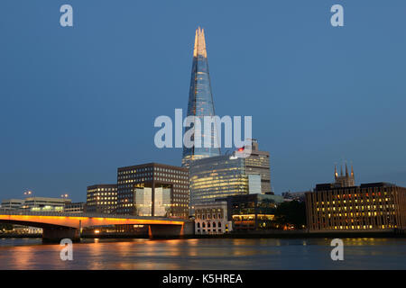 Shard, London Bridge Quarter, London, Regno Unito Foto Stock