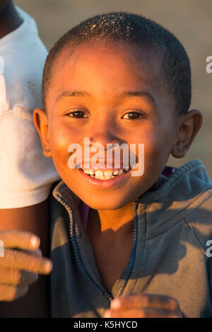 Il ragazzo, Toliara, Madagascar Foto Stock