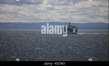 La MV Vacanze Isola del Northumberland Ferries Limited è visto attraversando il Northumberland rettilinea tra Nova Scotia e di Prince Edward Island. Foto Stock