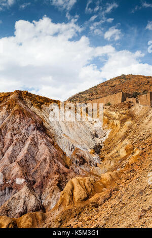 Mazarron vecchie miniere Foto Stock