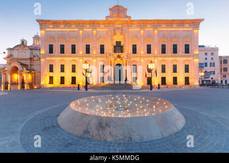 Auberge de Castille, Valletta, Malta Foto Stock