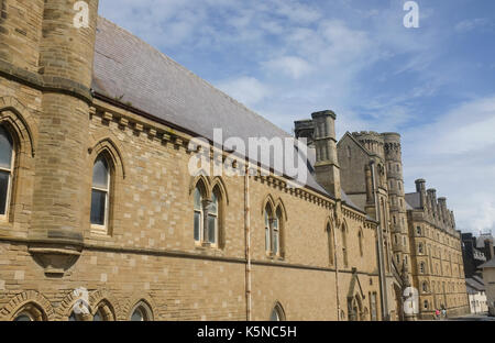 Gli edifici utilizzati dall'Università del Galles in Aberystwyth Foto Stock