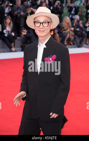 Venezia, Italia. Il 9 settembre, 2017. yonfan / yon fan presenti alla cerimonia di chiusura del 74a venice international film festival presso il palazzo del cinema il 09 settembre 2017 a Venezia, Italia credito: geisler-fotopress/alamy live news Foto Stock