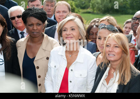Francia. 10 settembre 2017. Valerie Pecresse, incontro di lancio del movimento LIBRE, Argenteuil 10 settembre 2017 Credit: francois pauletto/Alamy Live News Foto Stock
