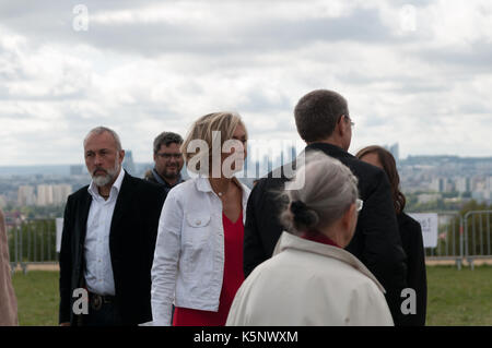 Francia. 10 settembre 2017. Valerie Pecresse, incontro di lancio del movimento LIBRE, Argenteuil 10 settembre 2017 Credit: francois pauletto/Alamy Live News Foto Stock