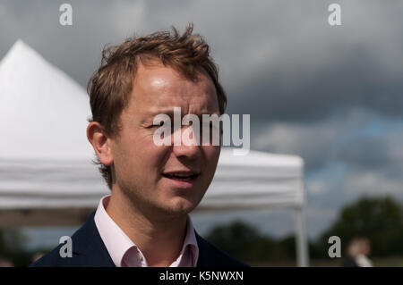 Francia. 10 settembre 2017. Valerie Pecresse, incontro di lancio del movimento LIBRE, Argenteuil 10 settembre 2017 Credit: francois pauletto/Alamy Live News Foto Stock