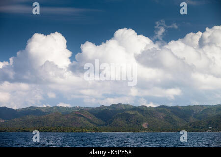 Paesaggio nel Parco Nazionale di Haitises, Repubblica Dominicana Foto Stock