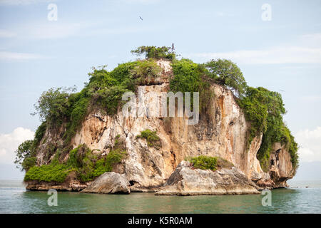 Paesaggio nel Parco Nazionale di Haitises, Repubblica Dominicana Foto Stock