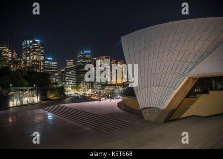 Dettagli della Sydney Opera House Foto Stock