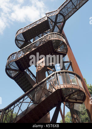 Treetop walkway Royal Botanical Gardens di Kew, London, England, Regno Unito Foto Stock