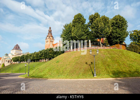 Szczecin città in Polonia Foto Stock