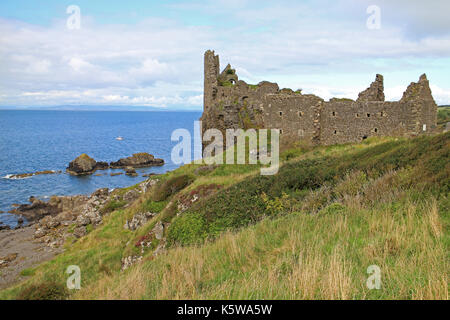 Castello di Dunure, Ayrshire, Scozia Foto Stock