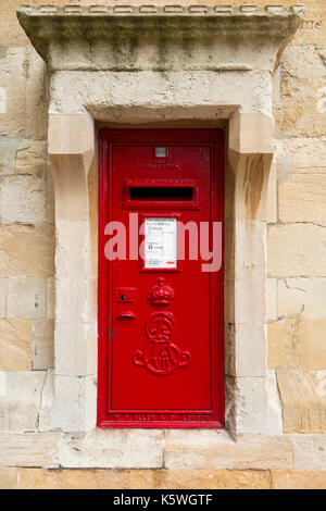 Il re Edoardo VII / Edward VII montato a parete letterbox. (90) Foto Stock