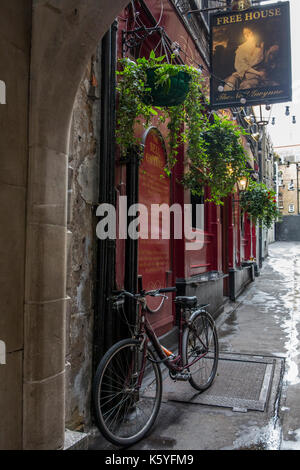 La nellâ Gwynne pub, Bull Inn Corte, Covent Garden di Londra, Inghilterra Foto Stock