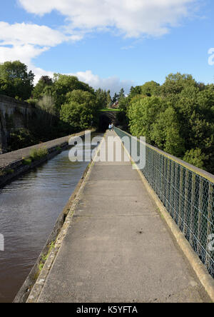 Canale di Llangollen, nel galles del Nord, regno unito Foto Stock