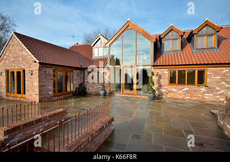 Luxury Executive nuova build home Foto Stock